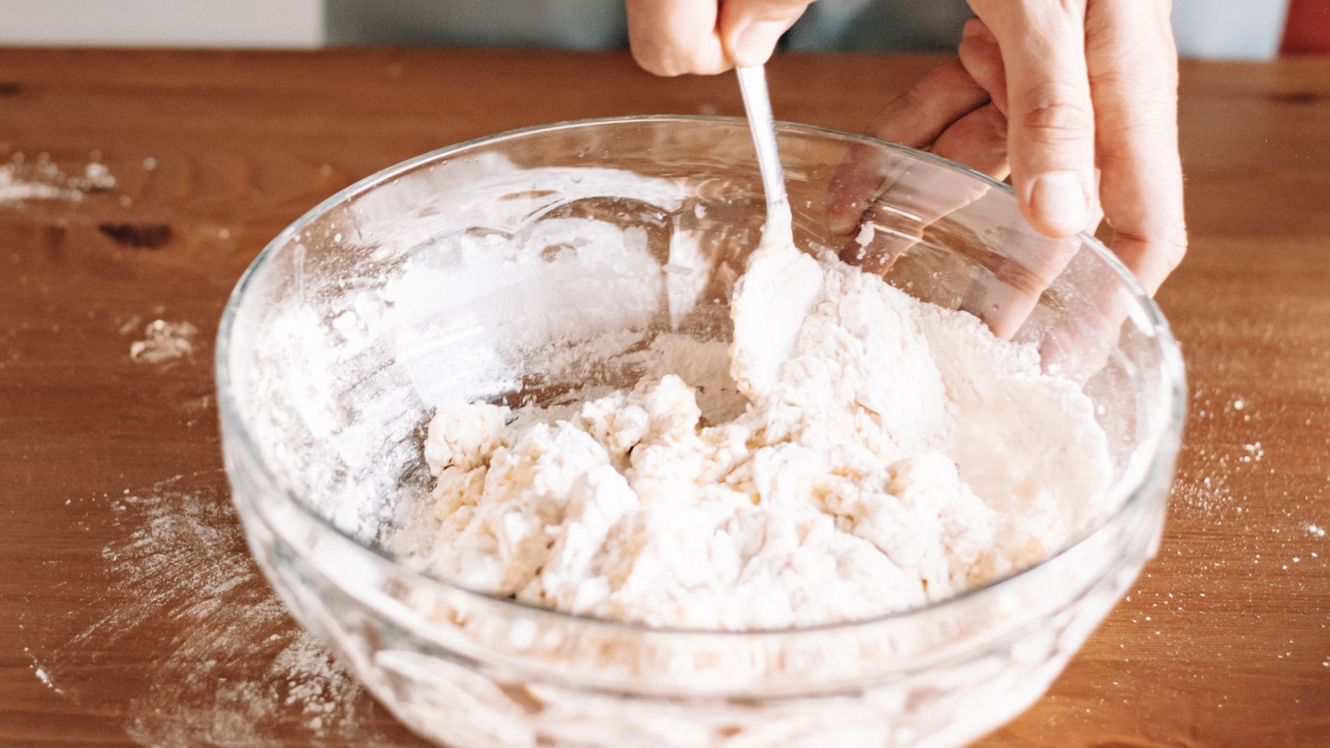 Man Making a Dough