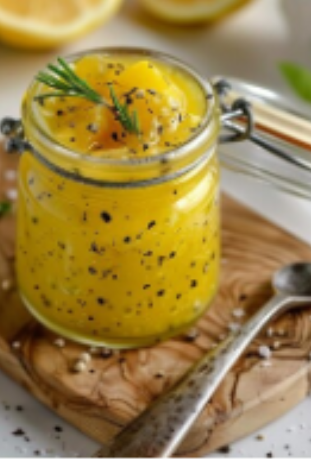 Lemon Poppyseed Paste