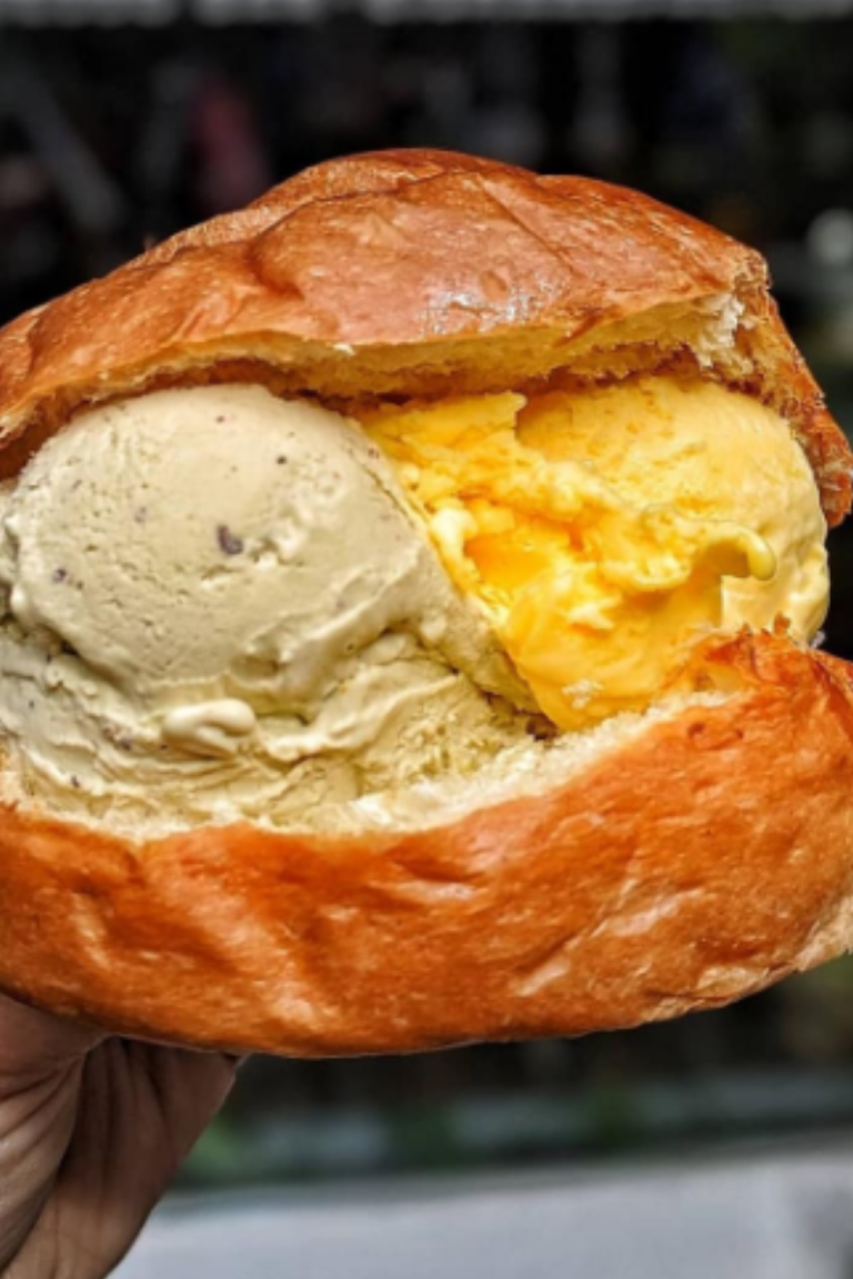 Brioche con Gelato