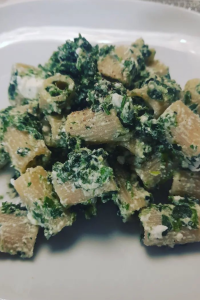 Pasta con Ricotta e Spinaci