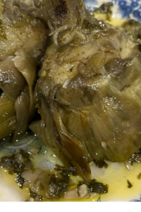 #carciofiallaromana #artichokes #delicious #goodfoodgallery