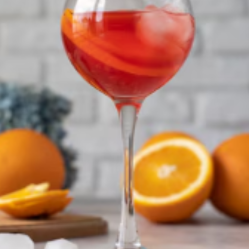 Blood Orange Gin Fizz