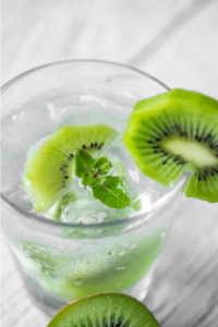 Kiwi and Mint Fizz 