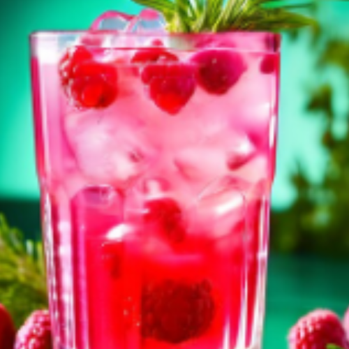 Spiced Raspberry Mojito