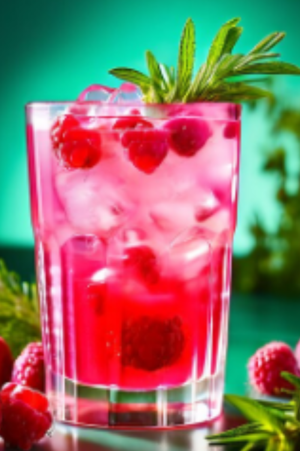 Spiced Raspberry Mojito