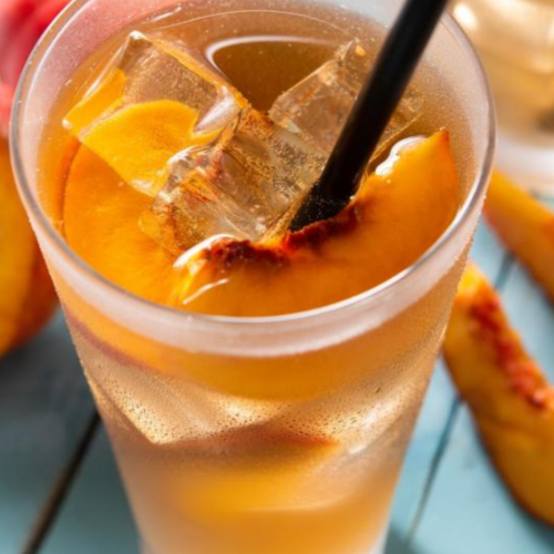 #Peach and Ginger Bellini #ad