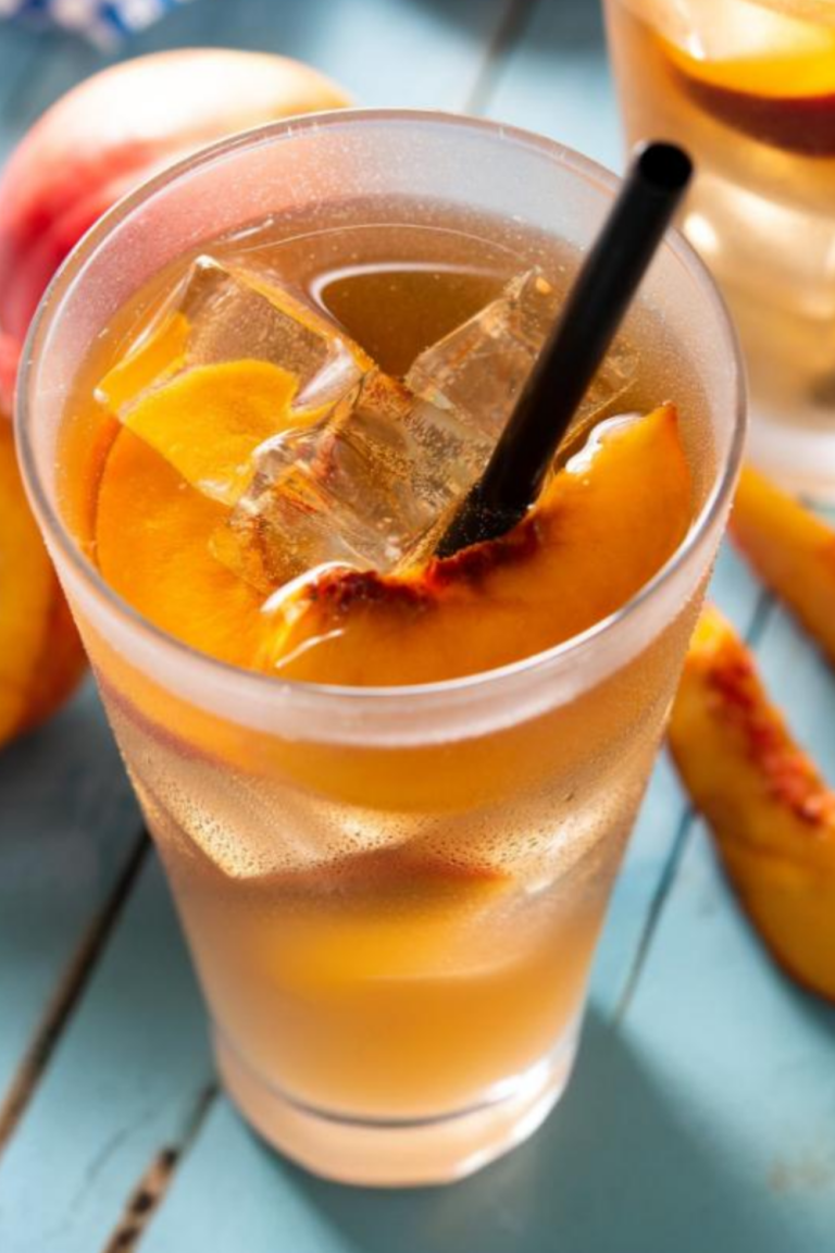 #Peach and Ginger Bellini #ad