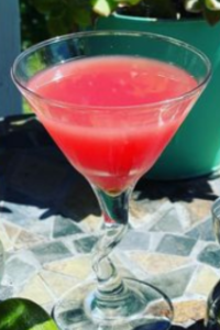 Spicy Watermelon Martini