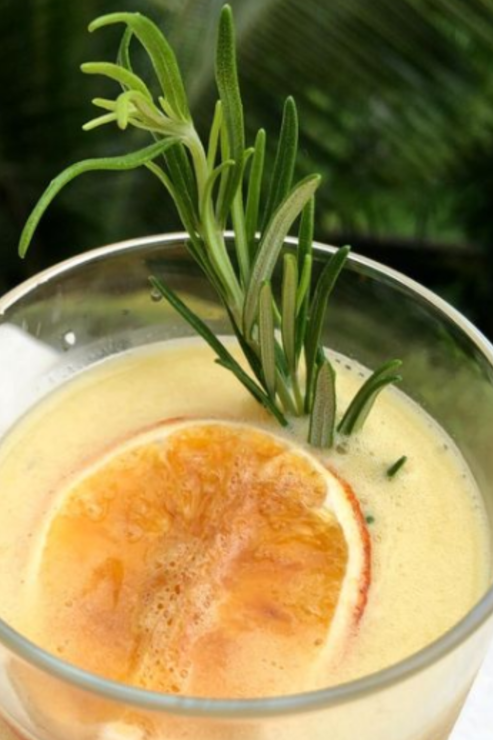 Rosemary Orange Gin Fizz