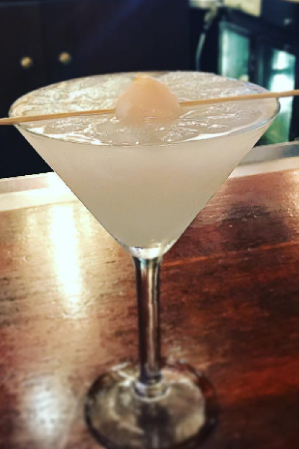 Frozen Lychee Martini