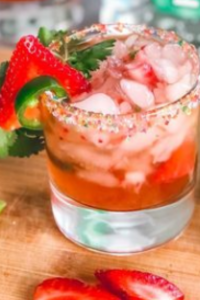 Spicy Strawberry Margarita