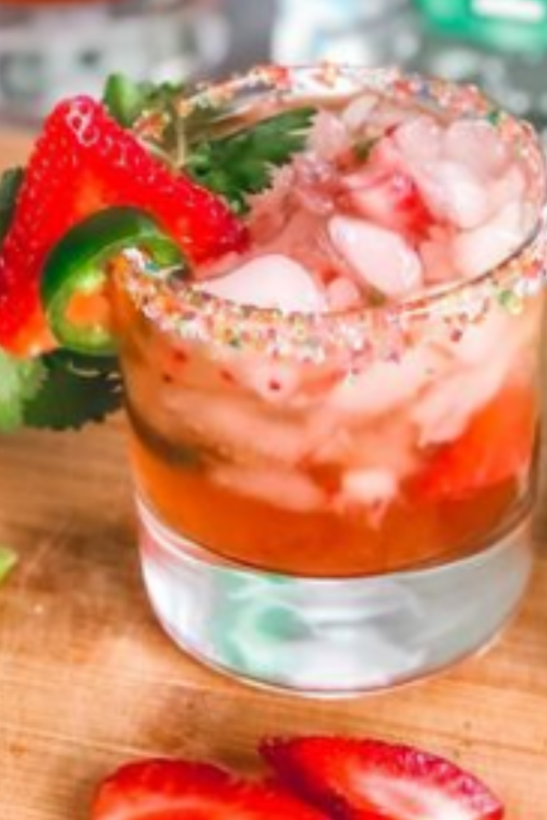 Spicy Strawberry Margarita