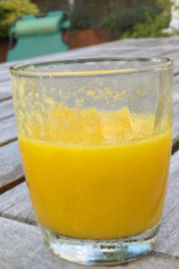 #Frozen Mango Bellini #ad