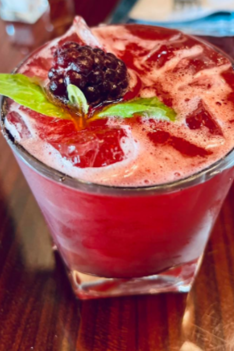 Blackberry Basil Smash