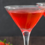 Strawberry Lychee Martini