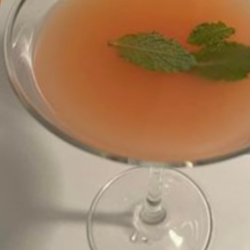 Grapefruit Mint Martini