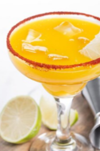 Frozen Mango and Passionfruit Margarita