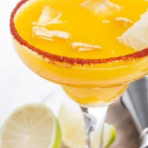 Frozen Mango and Passionfruit Margarita