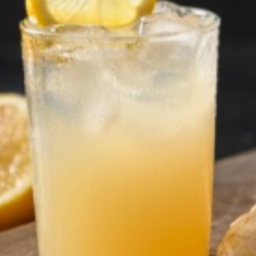 Ginger Lemon Whiskey Sour