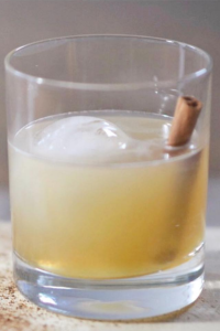 Maple Bourbon Fizz