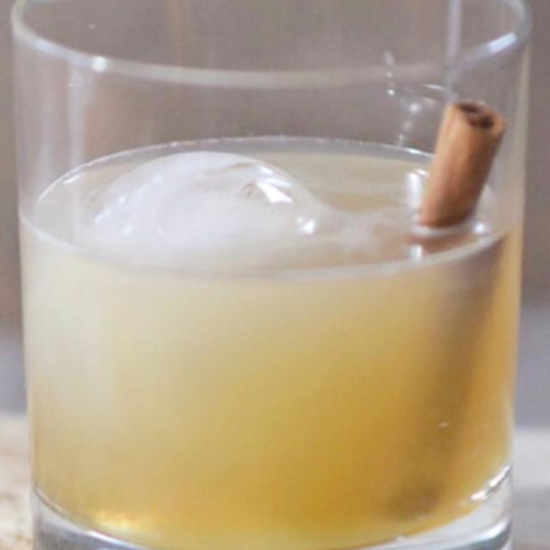 Maple Bourbon Fizz