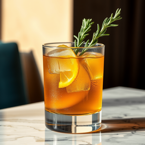 Rosemary Whiskey Sour