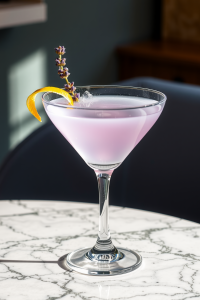 Honey Lavender Martini: