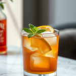 Maple Bourbon Fizz