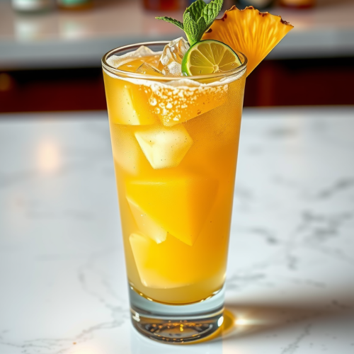 Pineapple Caipirinha