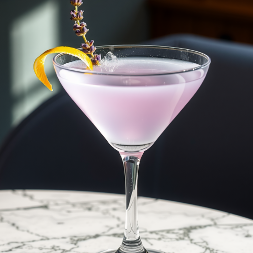 Honey Lavender Martini:
